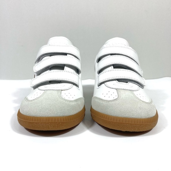 Isabel Marant Beth Low Top Sneaker White Leopard EU 37 NEW - Picture 7 of 17